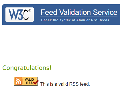 RSS Feed Validator