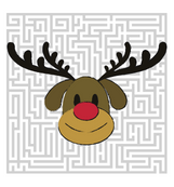 Rudolph the Red Nosed Reindeer Maze