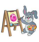 Egg and Basket coloring page