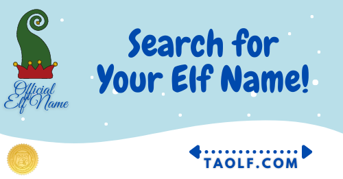 Official Elf Name Lookup