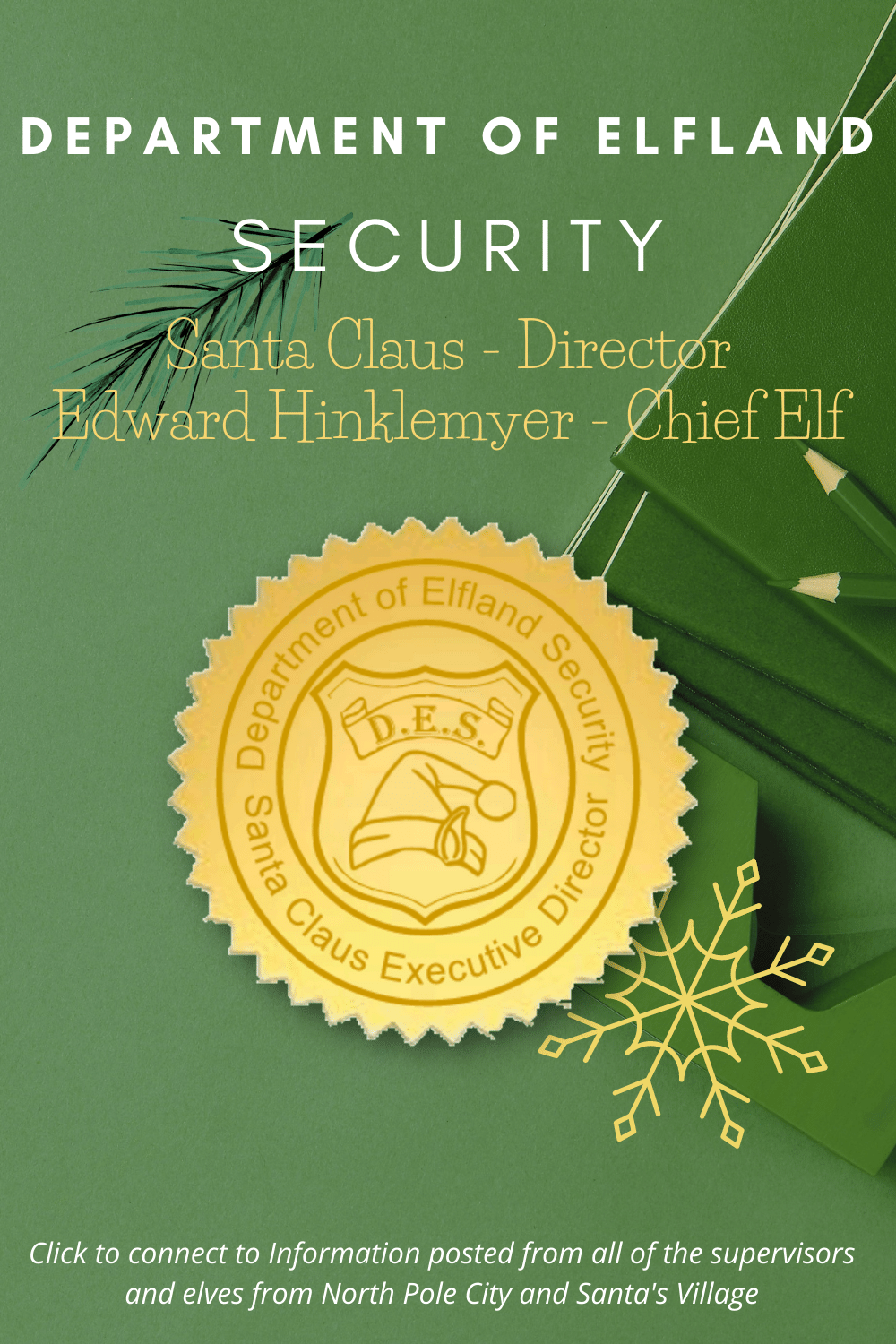 Welcome to the Department of Elfland Security