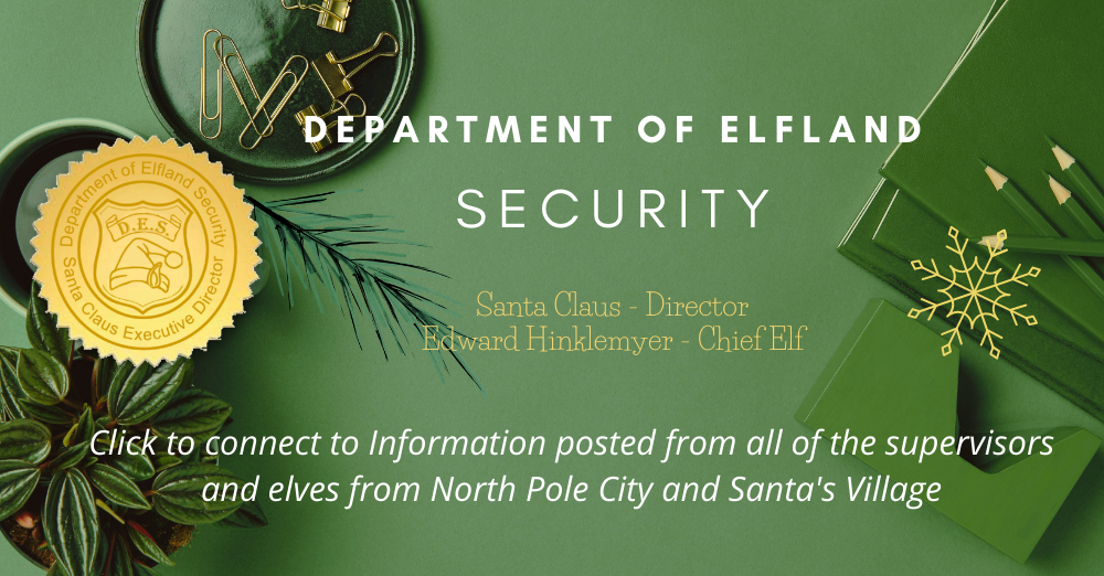 Welcome to the Department of Elfland Security