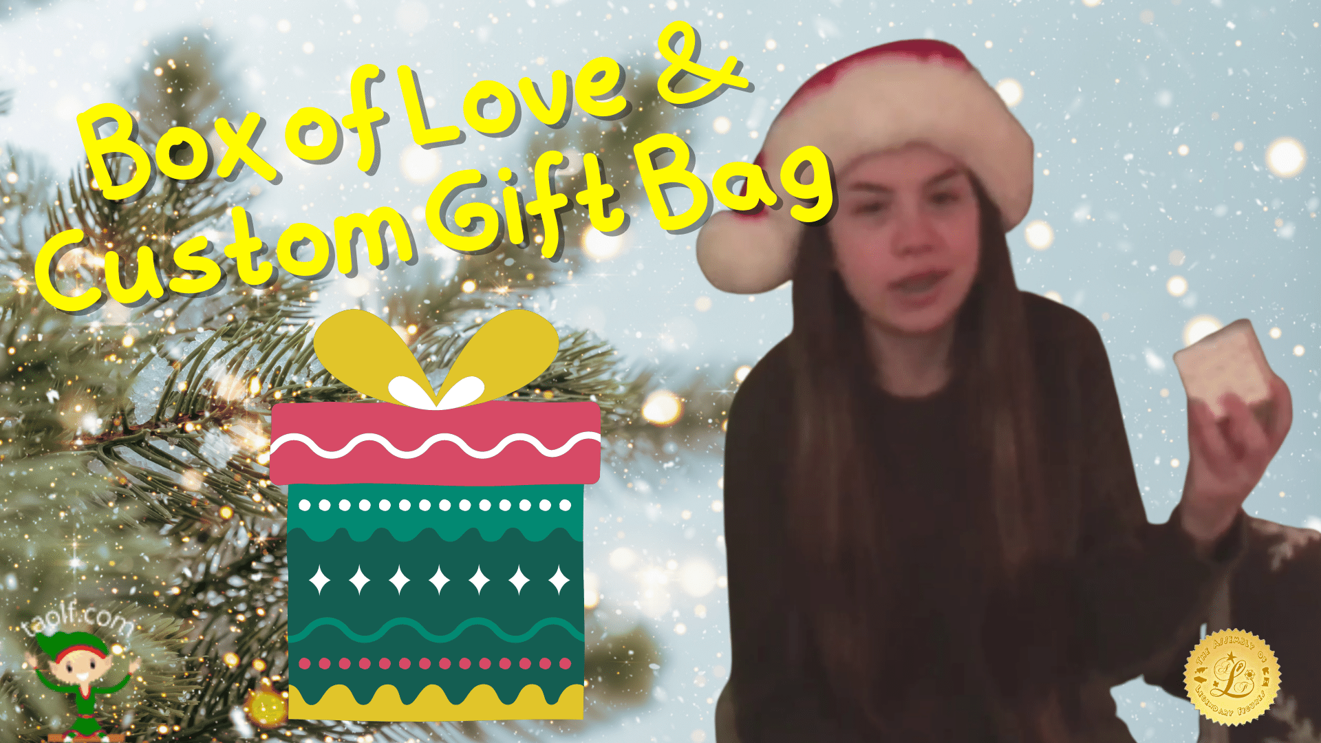 Making a Box of Love and Custom Gift Bag