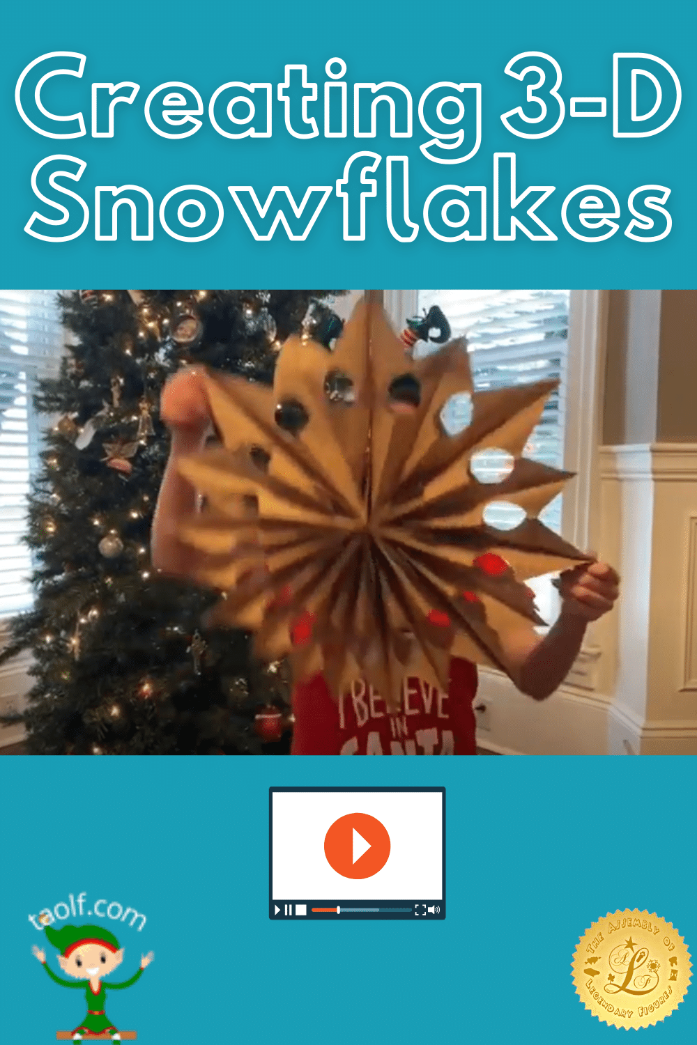 Creating 3D Snowflakes