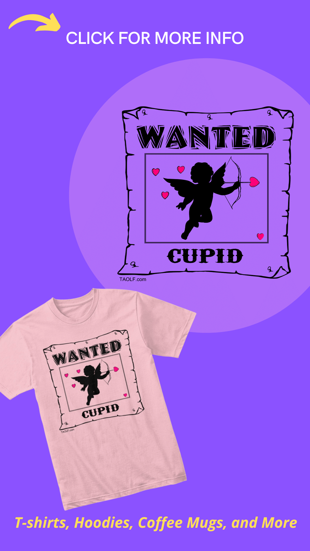 Cupid - Wanted Merch