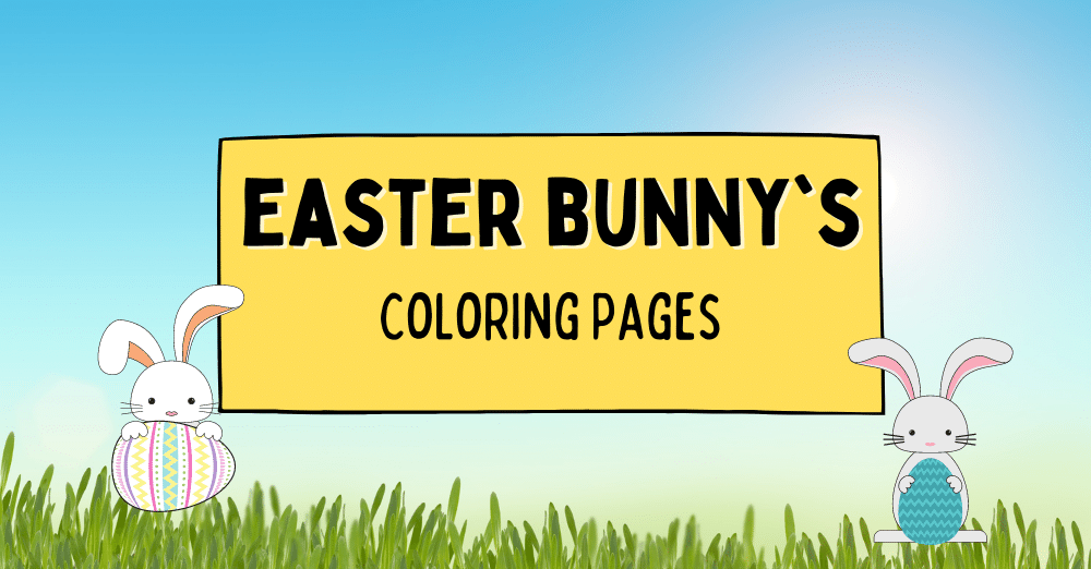 Easter Bunny's Coloring Pages