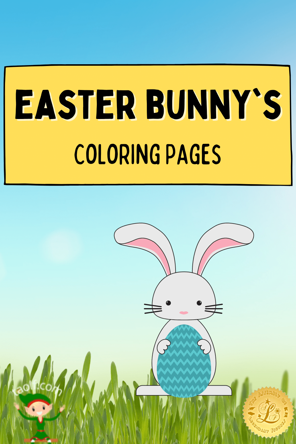 Easter Bunny's Coloring Pages