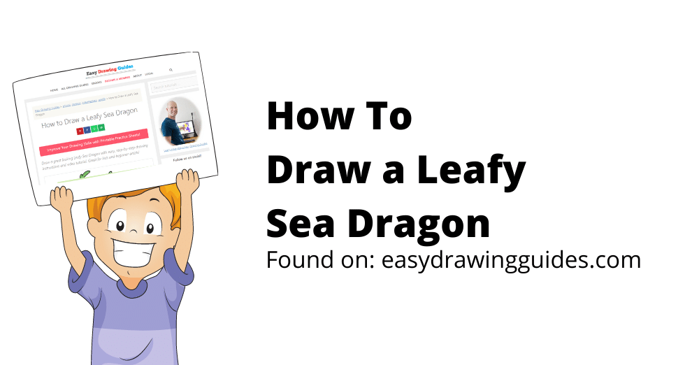 Drawing Leafy Sea Dragons