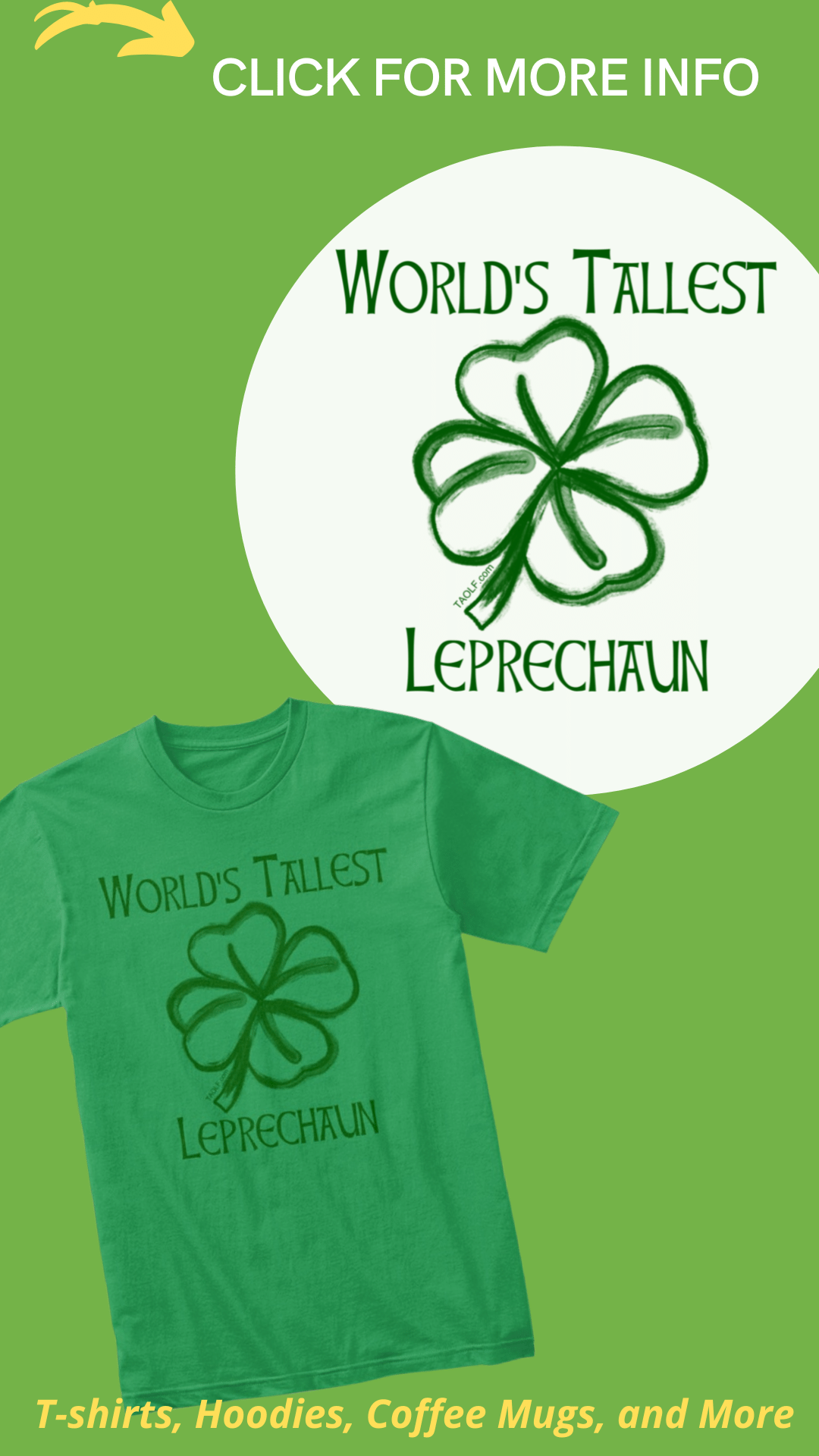 Lucky - World's Tallest Leprechaun Merch