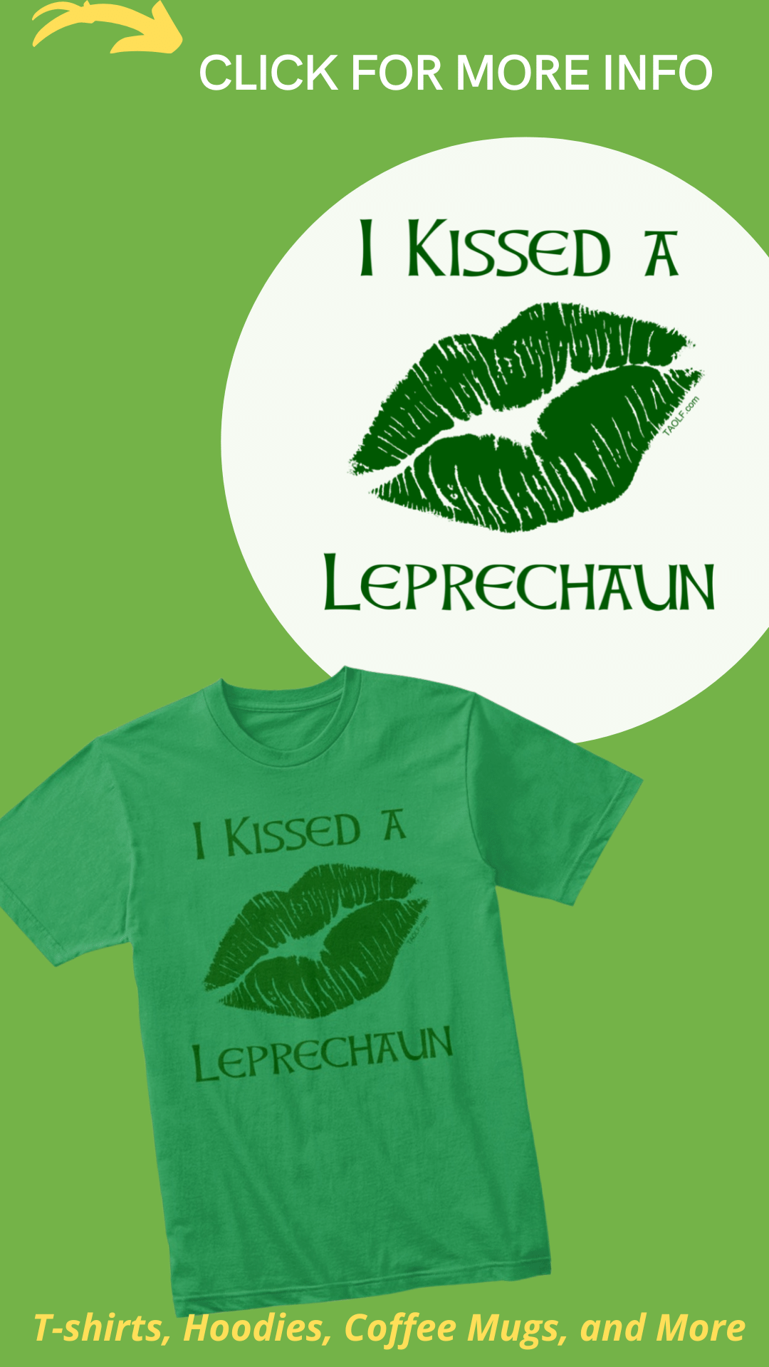 Lucky - I Kissed a Leprechaun Merch