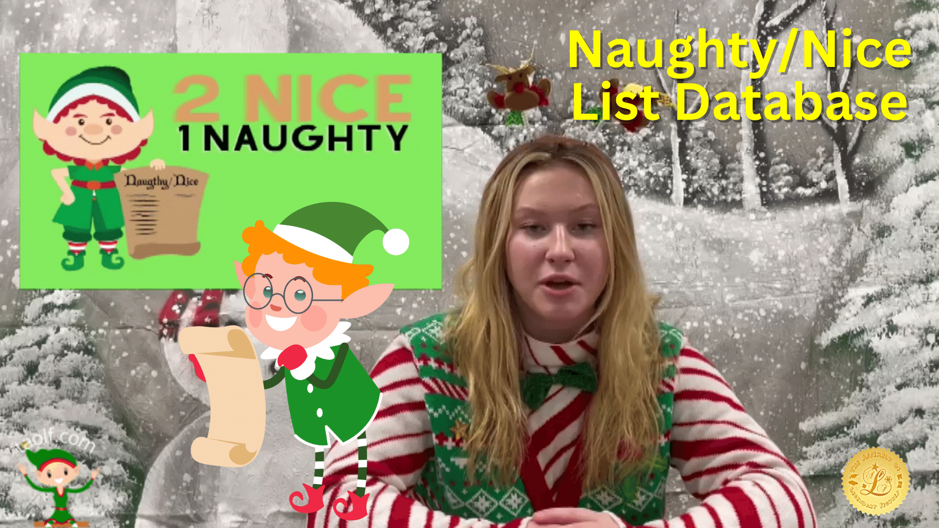 Details about the Naughty Nice List