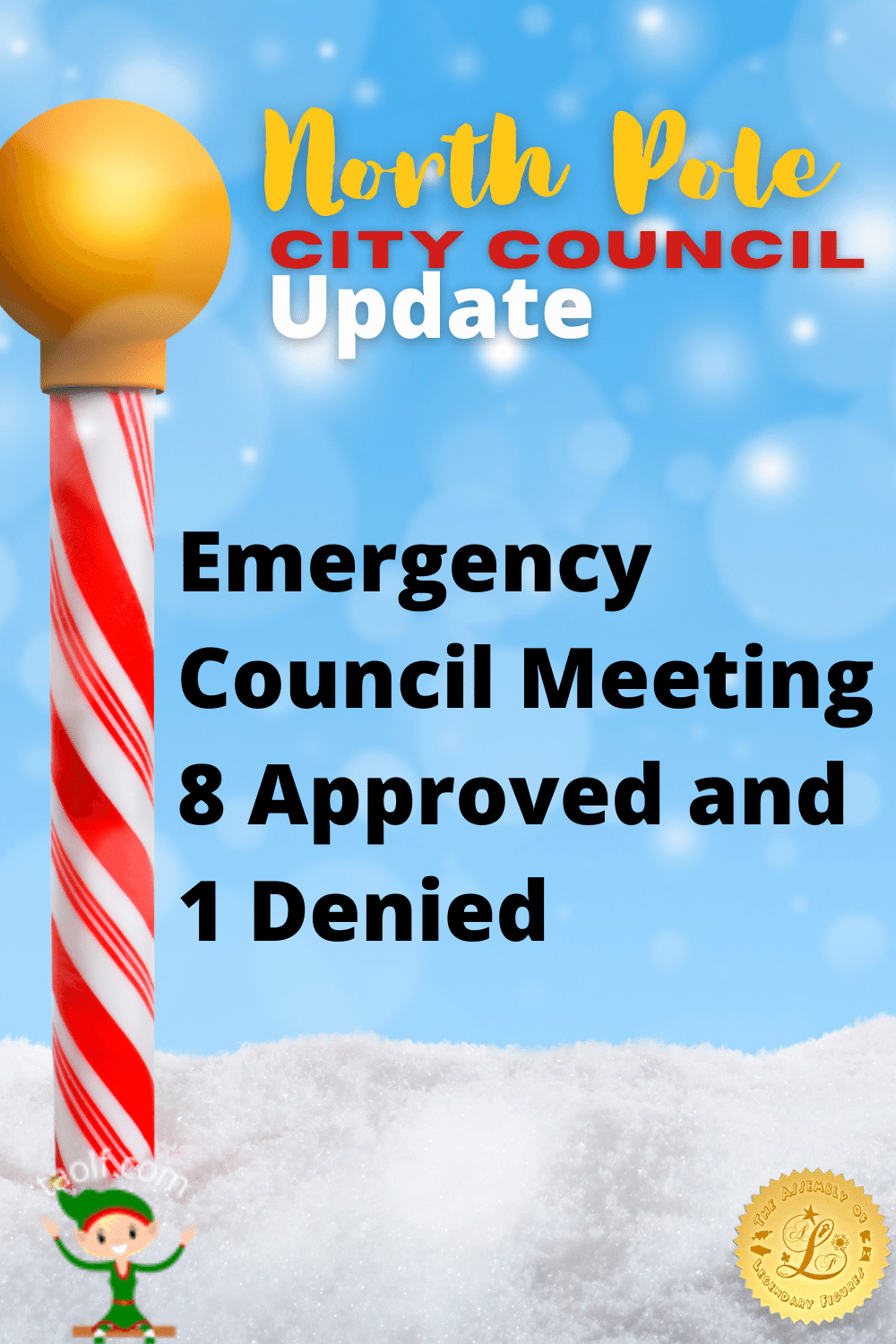 Council Meeting - 8 Approved and 1 Denied