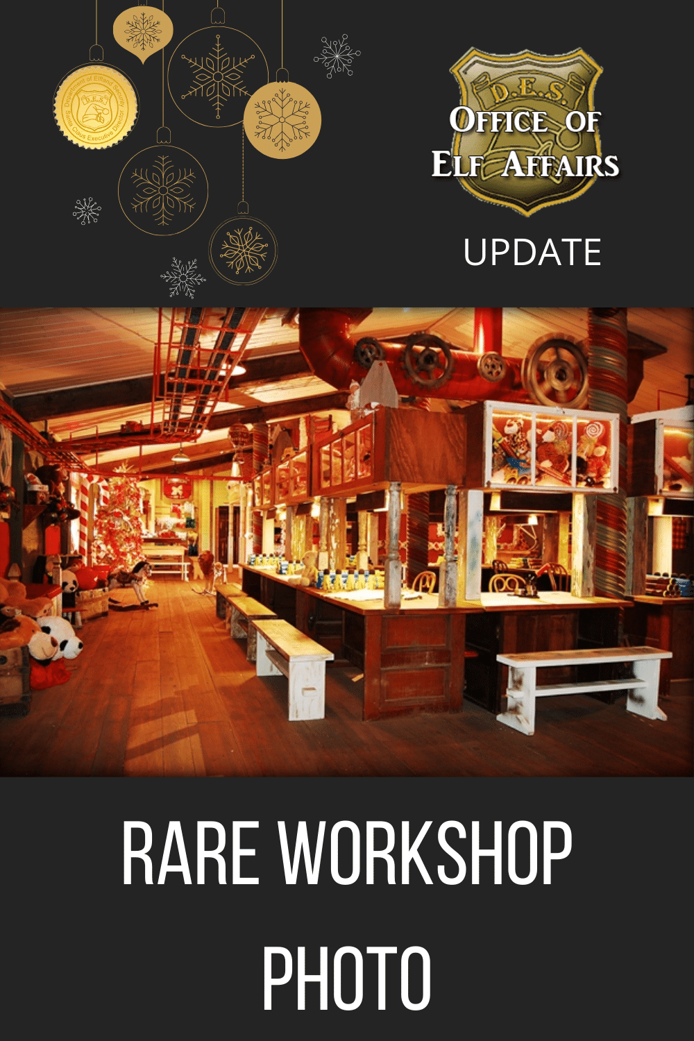 Rare photo of workshop