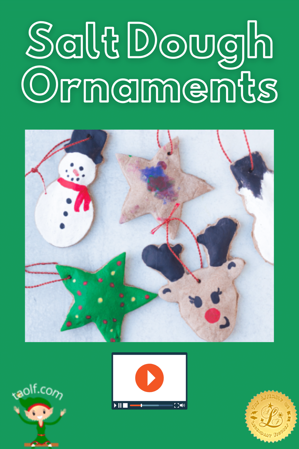 Creating Salt Dough Ornaments