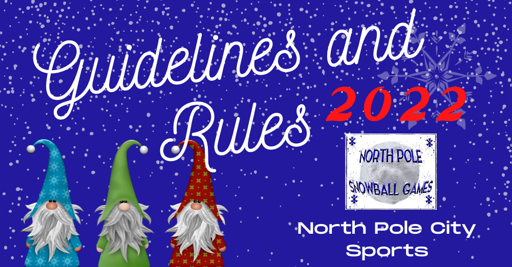 Snowball Games Rules and Guidelines Booklet Posted