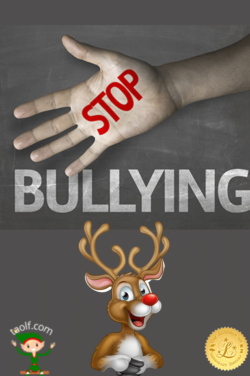Rudolph Recommends StopBullying.gov as Resource