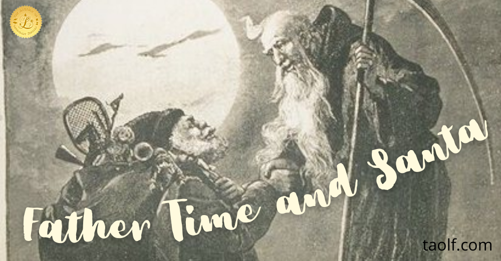 Father Time and Santa Claus