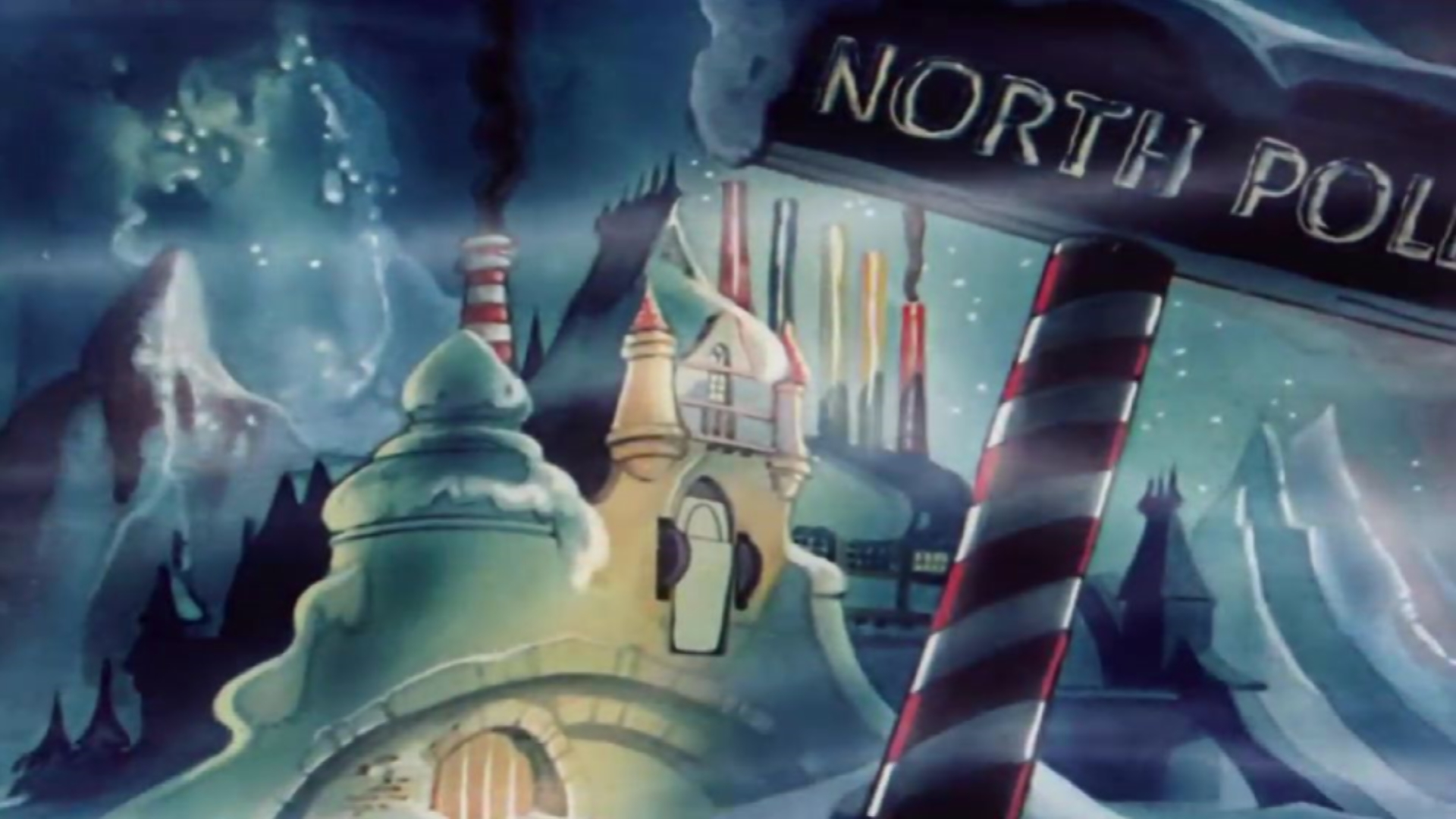 From 1948 Rudolph The Red Nosed Reindeer Cartoon