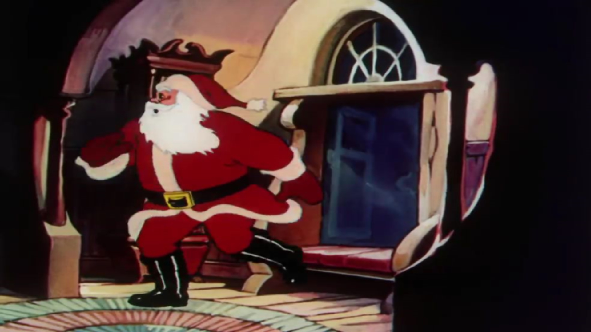 From 1948 Rudolph The Red Nosed Reindeer Cartoon