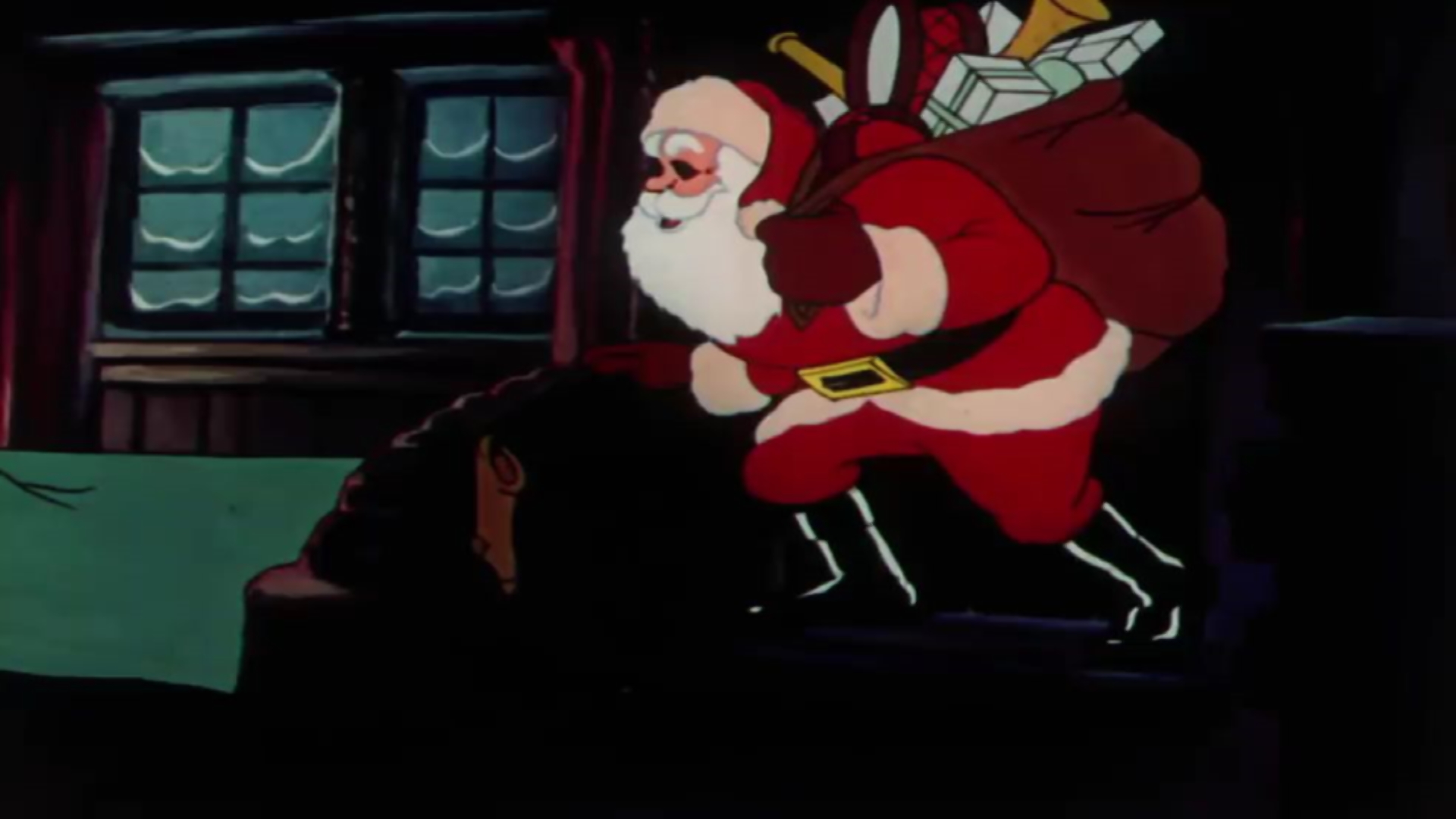 From 1948 Rudolph The Red Nosed Reindeer Cartoon