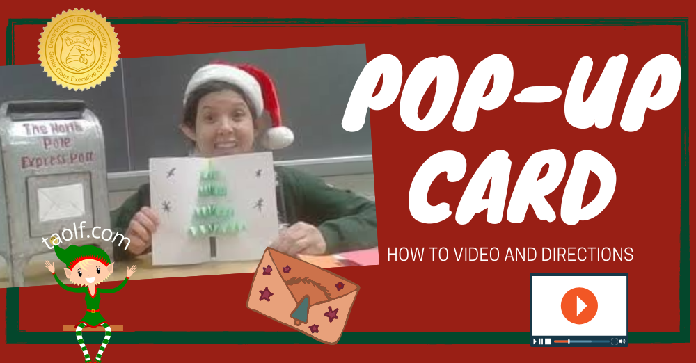 How To Create a Pop-Up Christmas Card