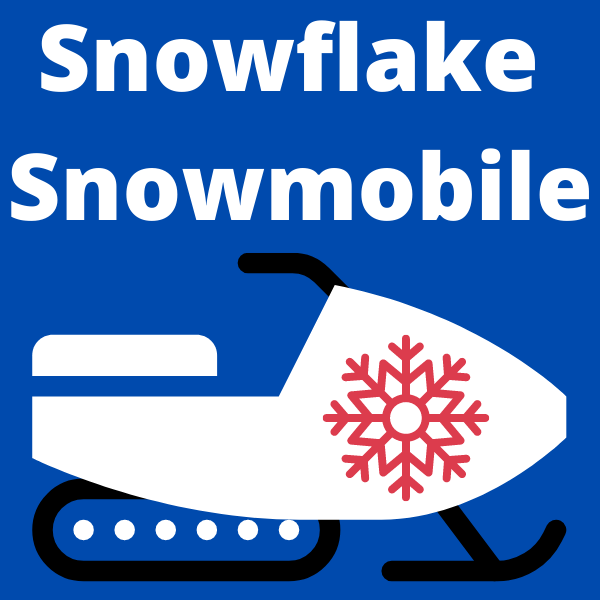 Snowflake Snowmobile North Pole City