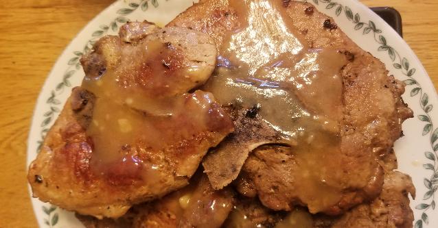 Pork Chops in Chicken Soup Gravy