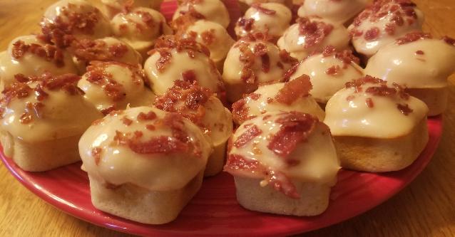 Bacon Maple Pancake Bites