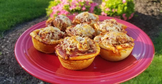 Meatball Splash Muffins